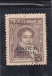 Stamps Argentina -  BERNARDINO RIVADAVIA
