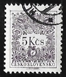 Stamps Czechoslovakia -  Numero 5