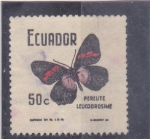 Sellos del Mundo : America : Ecuador : MARIPOSA