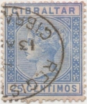 Stamps Gibraltar -  GB_Gibraltar Y & T Nº 24