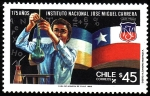 Stamps : America : Chile :  175 Aniversario del instituto Jose Miguel Carrera