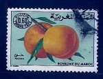 Stamps Morocco -  Melocoton de Marruecos
