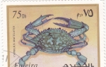 Stamps United Arab Emirates -  CRUSTACEO