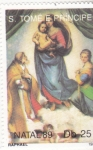 Stamps So Tom and Prncipe -  NAVIDAD-89