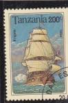 Sellos de Africa - Tanzania -  VELERO
