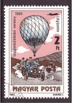 Stamps Hungary -  Globos aerostáticos