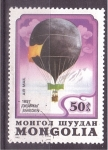 Stamps Mongolia -  Globos aerostáticos