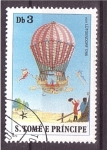 Stamps S�o Tom� and Pr�ncipe -  serie- Globos aerostáticos