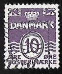 Stamps Denmark -  Olas - numero 10