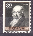 Sellos de Europa - Espa�a -  serie- Goya