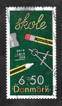 Stamps Denmark -  Material escolar