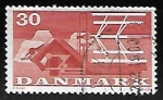 Stamps Denmark -  Maquina agricola