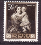 Stamps Spain -  Día del Sello- Murillo