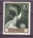 Stamps Spain -  Día del Sello- Romero de Torres