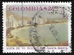 Sellos de America - Colombia -  Vista del Rodadero - Santa Marta 