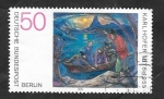 Stamps Germany -  Berlin - 534 - Cenº del nacimiento del pintor Karl Hofer 