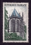 Stamps France -   Capilla de Riom