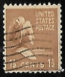 Stamps United States -  Martha Washington