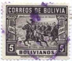 Stamps America - Bolivia -  Centenario de la Batalla de ingavi