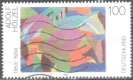 Stamps Germany -  Pinturas contemporáneas,de Adolf Hölzel.