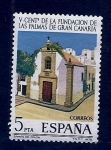 Stamps Spain -  Ermita de Colon