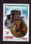 Stamps Spain -  750 aniversario ,reconquista reino de Valencia
