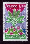 Stamps France -  Fantasia floral