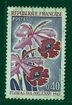 Stamps France -  Flores de Orleans