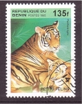 Stamps Benin -  serie- Cachorros felinos