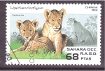 Stamps Spain -  Cachorros de león