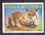 Sellos del Mundo : Africa : Guinea_Ecuatorial : serie- Fauna de America del Norte