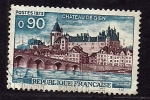 Stamps France -  Castillo de Gien