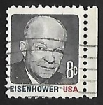 Stamps United States -  Einsenhower