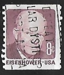 Sellos de America - Estados Unidos -  Eisenhower