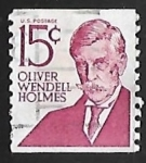 Stamps United States -  Oliver Wendell Holmes,