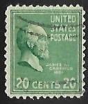 Stamps United States -  James A. Garfield