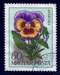 Stamps Hungary -  Flores