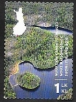 Stamps : Europe : Finland :  2204 - Parque nacional de Nuuksio 