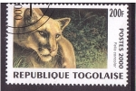 Sellos de Africa - Togo -  serie- Felinos