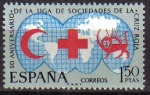 Sellos de Europa - Espa�a -  ESPAÑA 1969 1925 Sello Nuevo L Aniversario Liga de Sociedades de la Cruz Roja