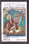 Stamps Vietnam -  El Año del Tigre