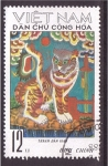 Stamps Vietnam -  El Año del Tigre