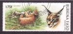 Stamps Africa - Burkina Faso -  serie- Felinos
