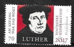 Stamps Germany -  3085 - 500 Anivº de la Reforma, Luther