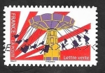 Stamps France -  Barraca de feria