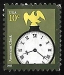 Stamps United States -  American Clock