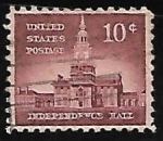 Stamps United States -  Independence Hall