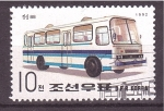 Sellos del Mundo : Asia : Corea_del_norte : serie- Transportes públicos