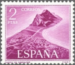 Stamps Spain -  ESPAÑA 1969 1934 Sello Nuevo Pro Trabajadores de Gibraltar  Vistas del Peñon