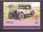 Stamps America - Saint Kitts and Nevis -  serie- AUTO 100